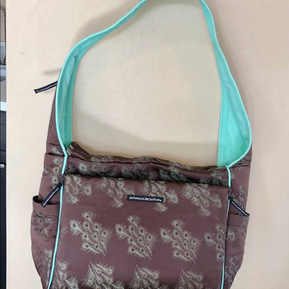 petunia pickle bottom Messenger Diaper Bag - Picture 8 of 8